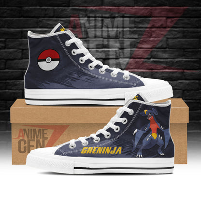 Pokemon Garchomp High Top Shoes Custom Anime Sneakers