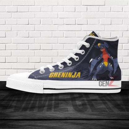 Pokemon Garchomp High Top Shoes Custom Anime Sneakers