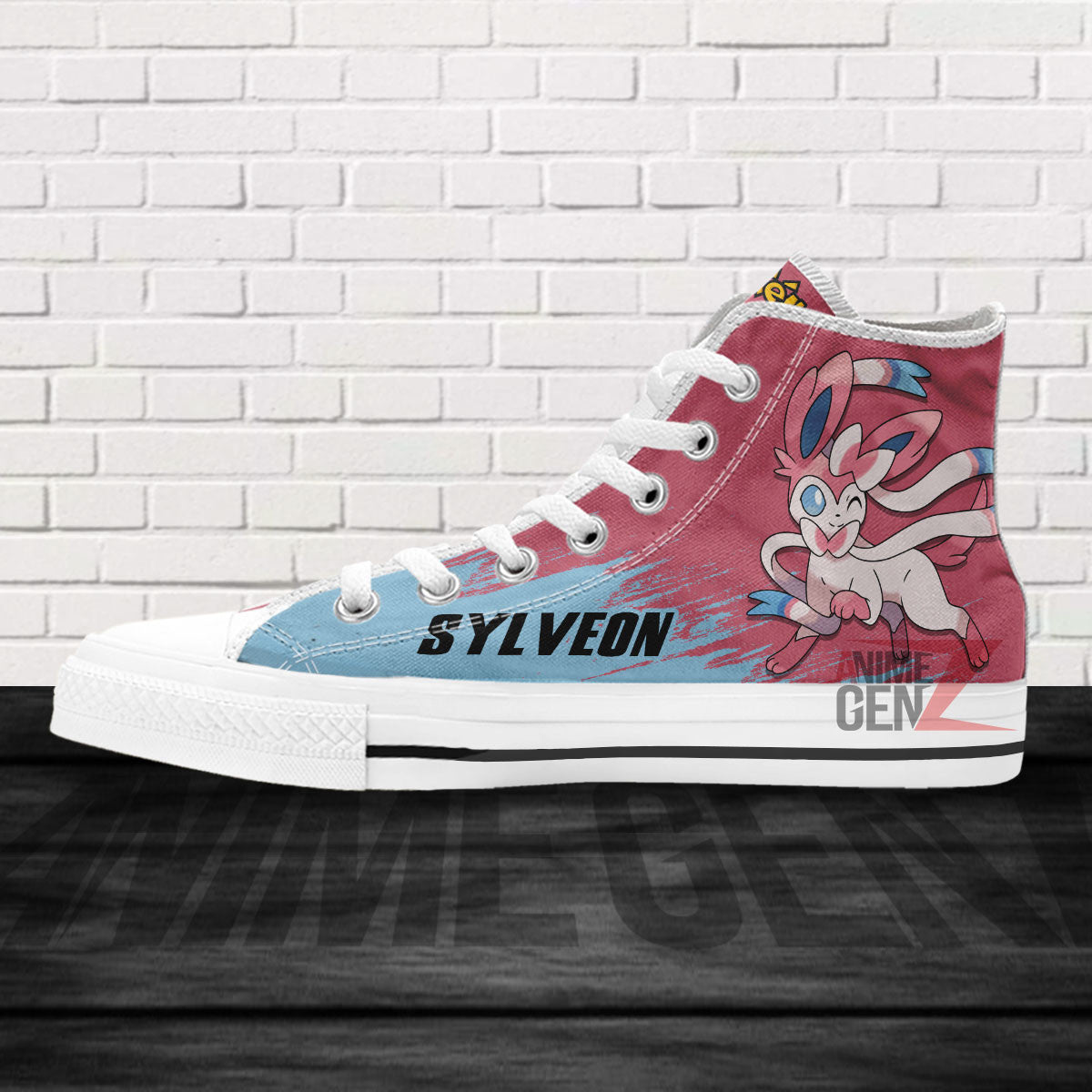 Pokemon Sylveon High Top Shoes Custom Anime Sneakers