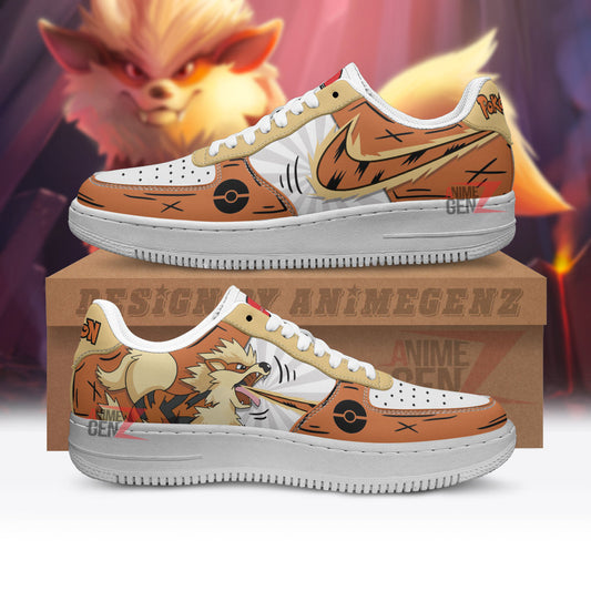 Pokemon Arcanine Air Sneakers Custom Anime Shoes