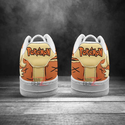 Pokemon Arcanine Air Sneakers Custom Anime Shoes