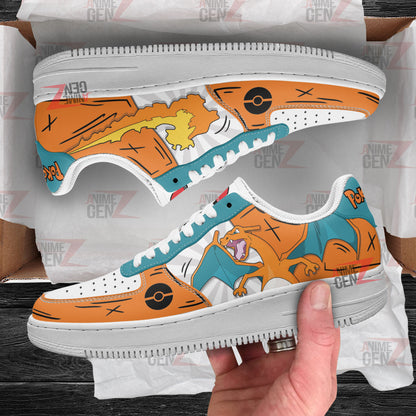 Pokemon Charizard Air Sneakers Custom Anime Shoes