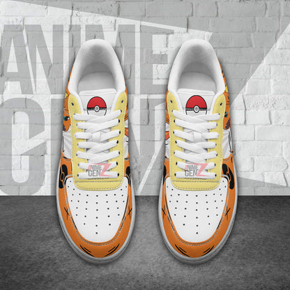 Pokemon Charmander Air Sneakers Custom Anime Shoes