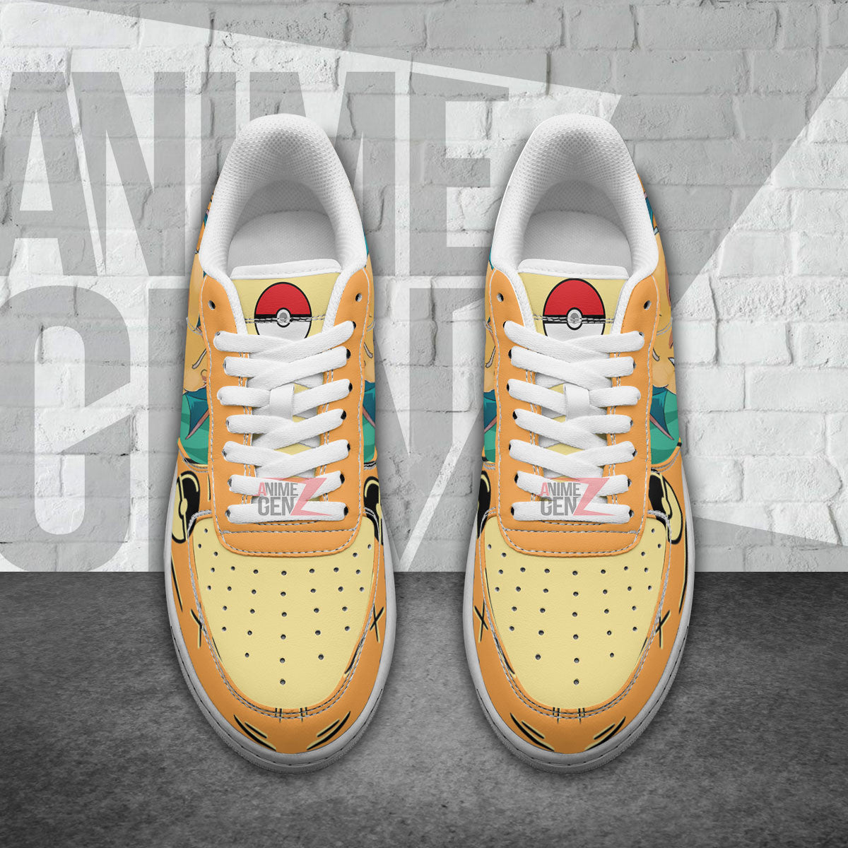 Pokemon Dragonite Air Sneakers Custom Anime Shoes