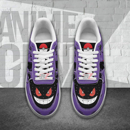 Pokemon Gengar Air Sneakers Custom Anime Shoes