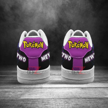 Pokemon Mewtwo Air Sneakers Custom Anime Shoes