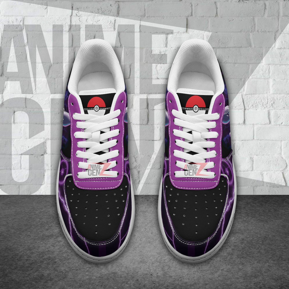Pokemon Mewtwo Air Sneakers Custom Anime Shoes