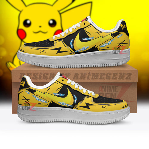 Pokemon Pikachu Air Sneakers Custom Anime Shoes
