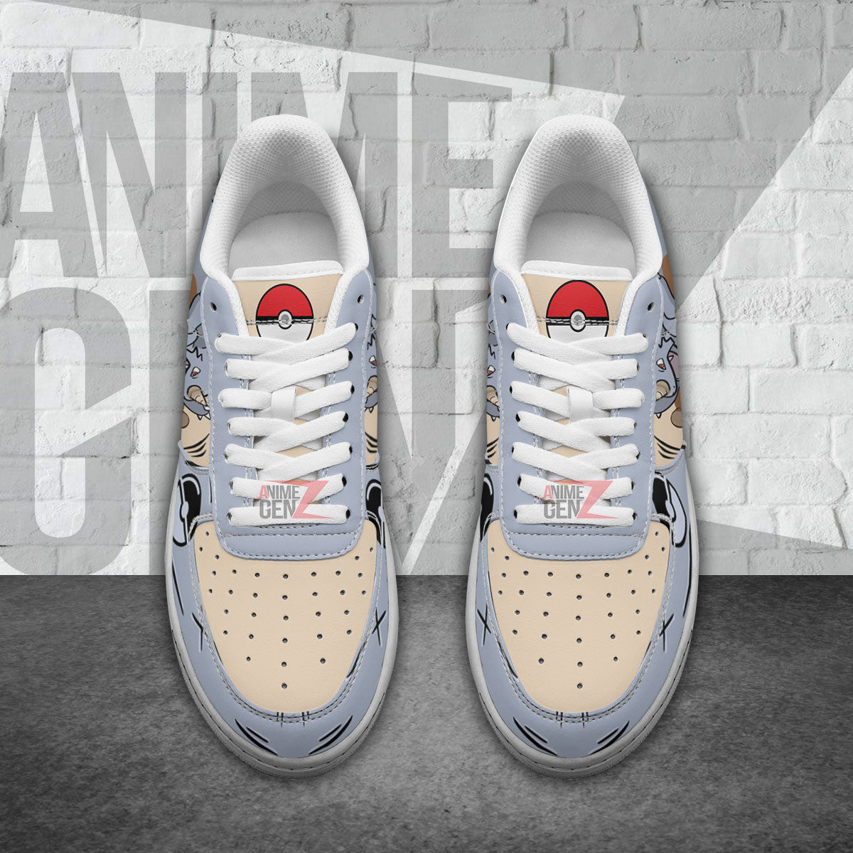 Pokemon Rhydon Air Sneakers Custom Anime Shoes