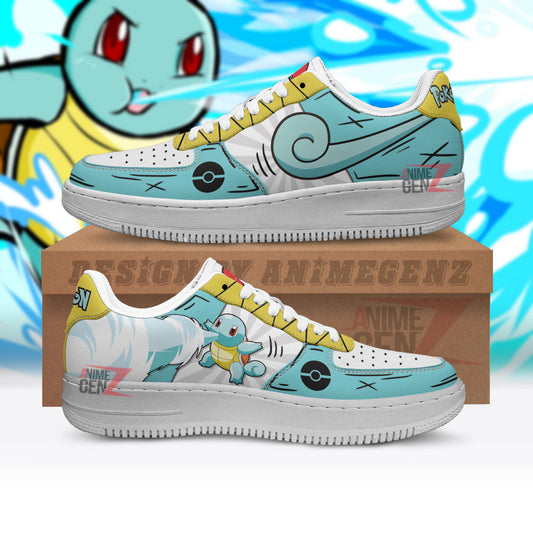 Pokemon Squirtle Air Sneakers Custom Anime Shoes