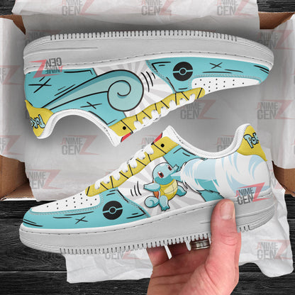 Pokemon Squirtle Air Sneakers Custom Anime Shoes