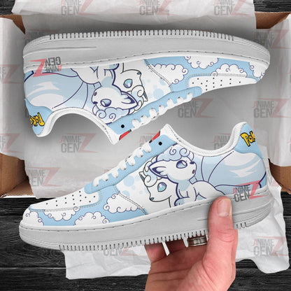 Pokemon Vulpix Alola Air Sneakers Custom Anime Shoes