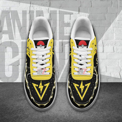 Pokemon Zapdos Air Sneakers Custom Anime Shoes