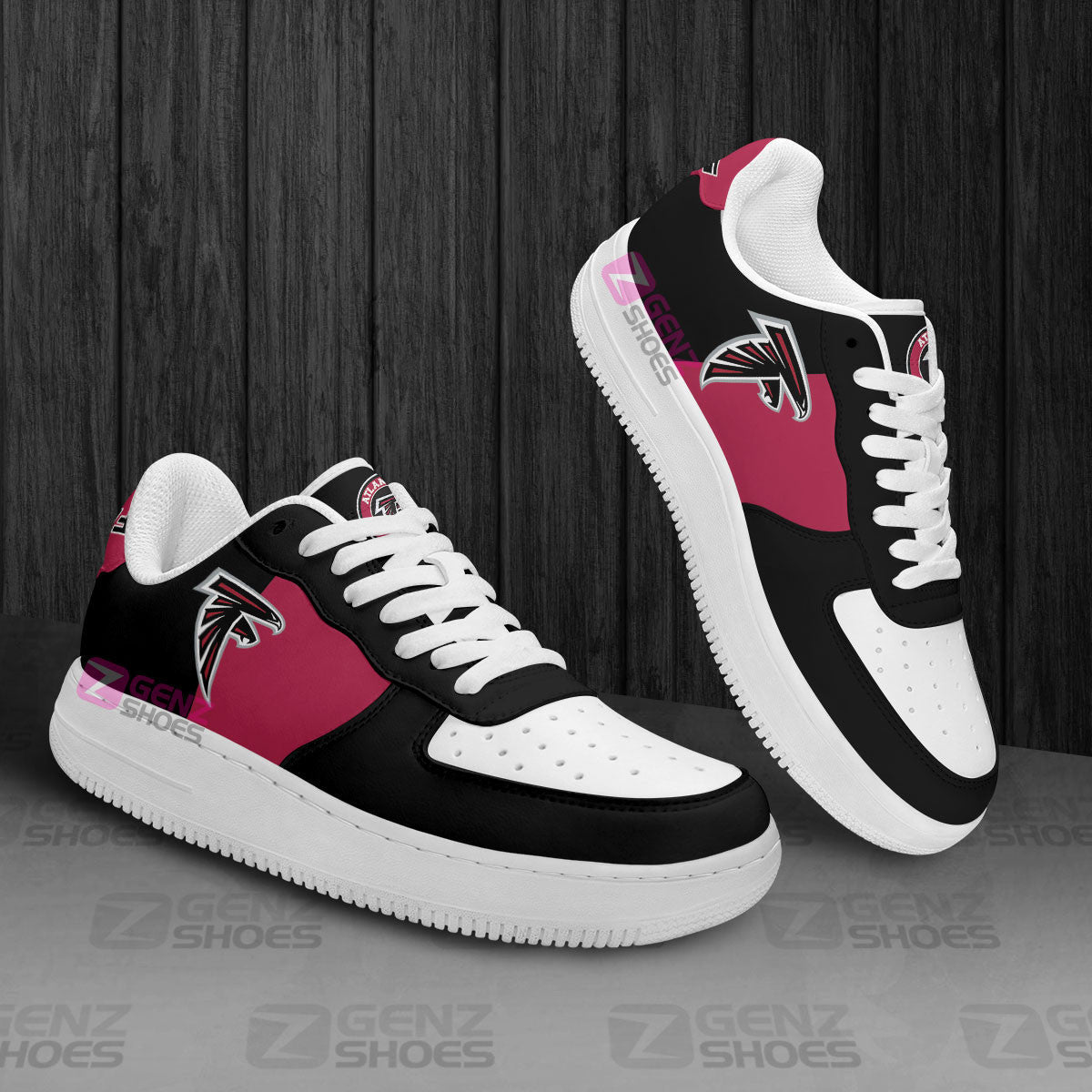 Atlanta Falcons Air Sneakers NFL Custom Sports Shoes