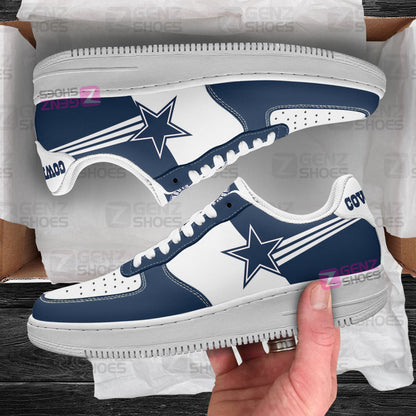Dallas Cowboy Air Sneakers NFL Custom Sports Shoes