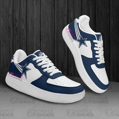 Dallas Cowboy Air Sneakers NFL Custom Sports Shoes