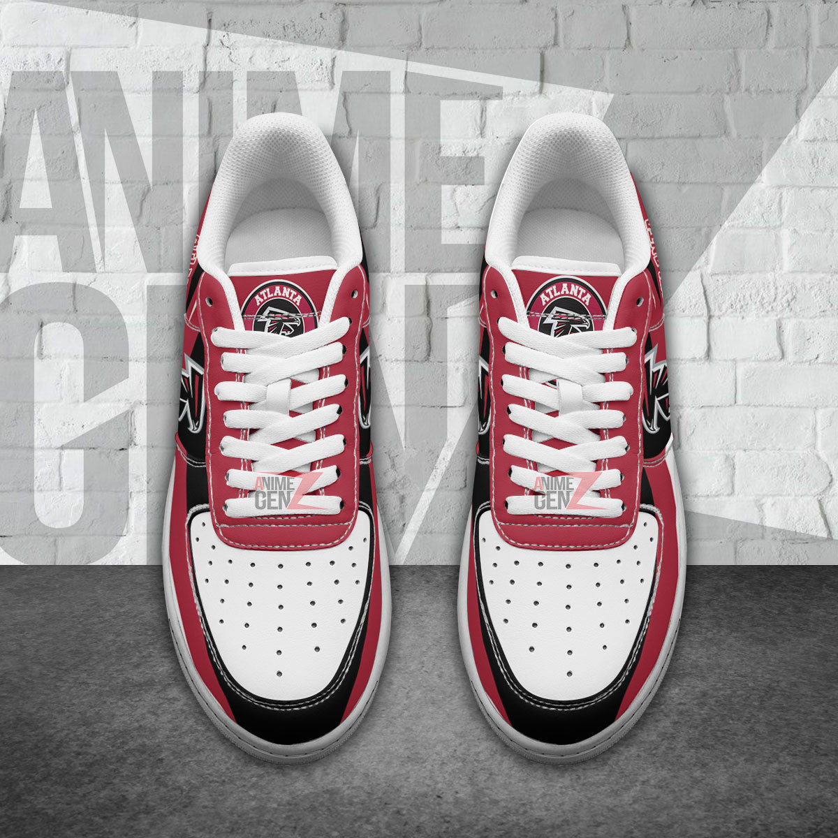 Atlanta Falcons Air Sneakers NFL Custom Sports Shoes