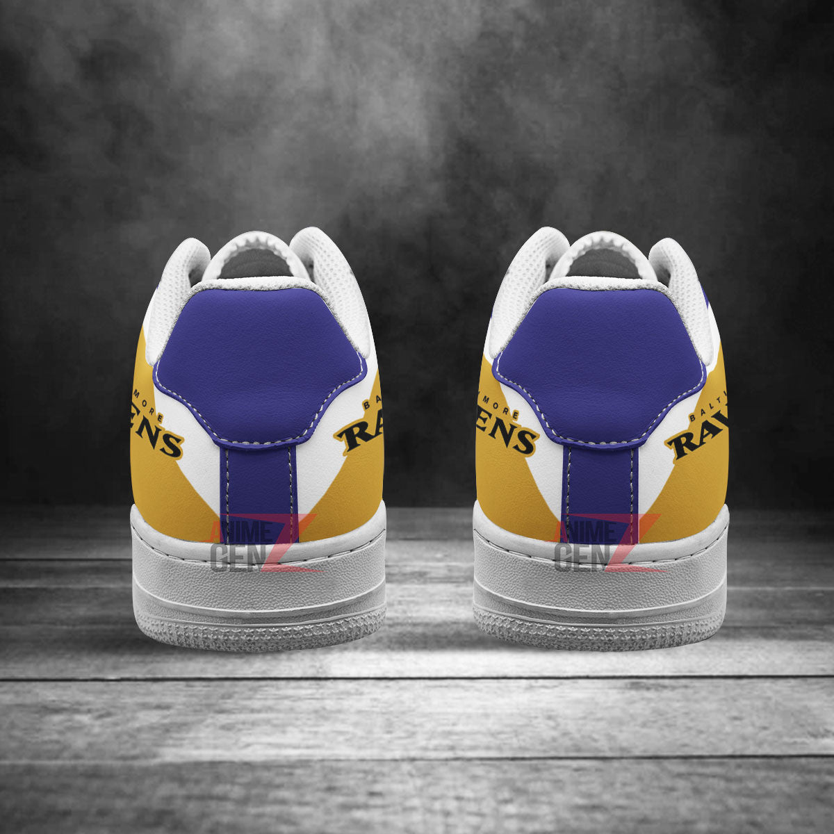 Baltimore Ravens Air Sneakers NFL Custom Sports Shoes