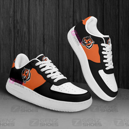 Cincinnati Bengals Air Sneakers NFL Custom Sports Shoes