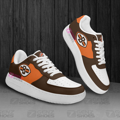 Cleveland Browns Air Sneakers NFL Custom Sports Shoes