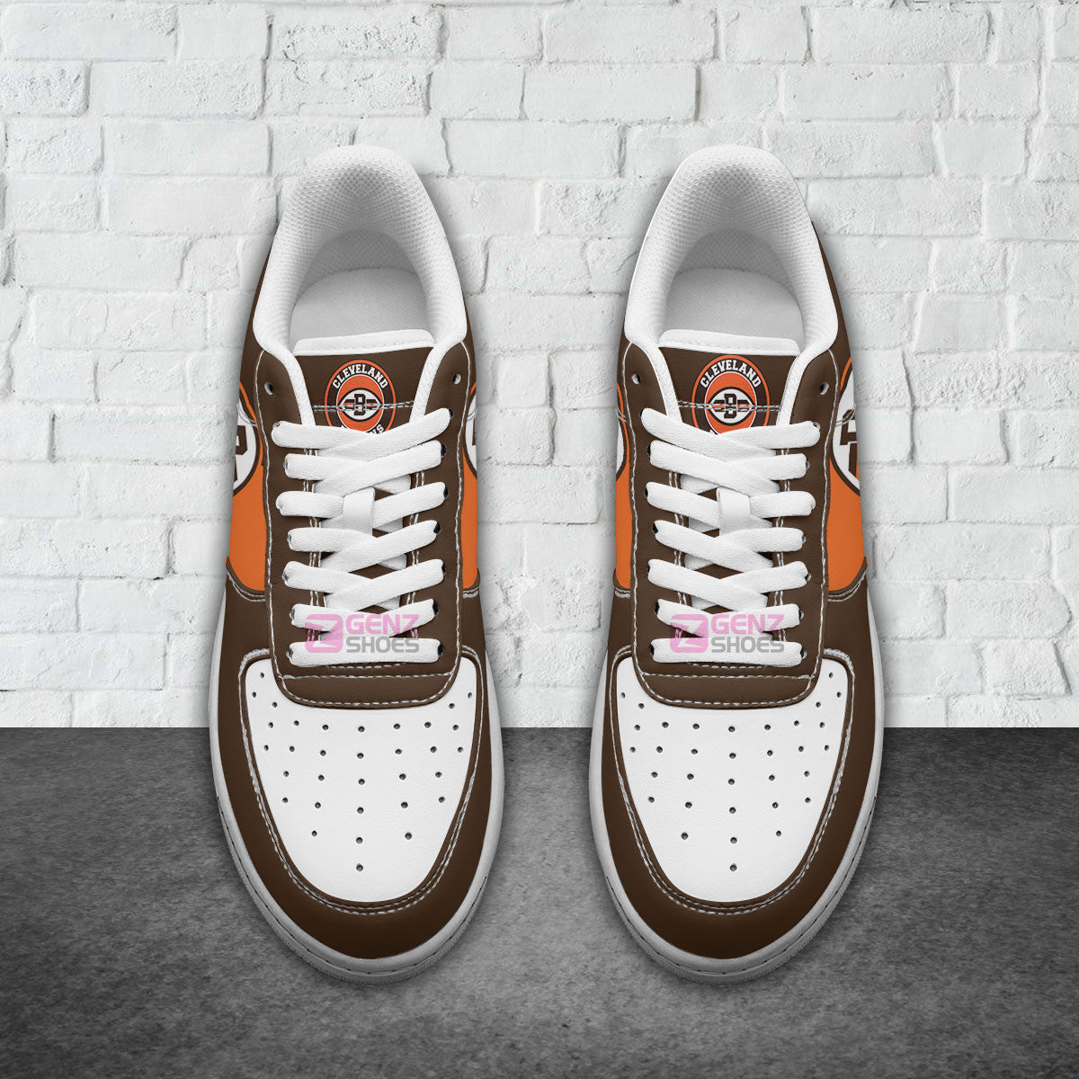 Cleveland Browns Air Sneakers NFL Custom Sports Shoes
