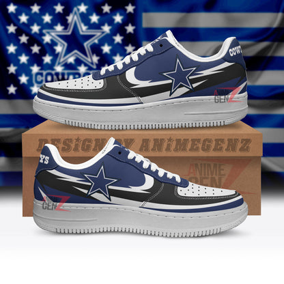 Dallas Cowboy Air Sneakers NFL Custom Sports Shoes