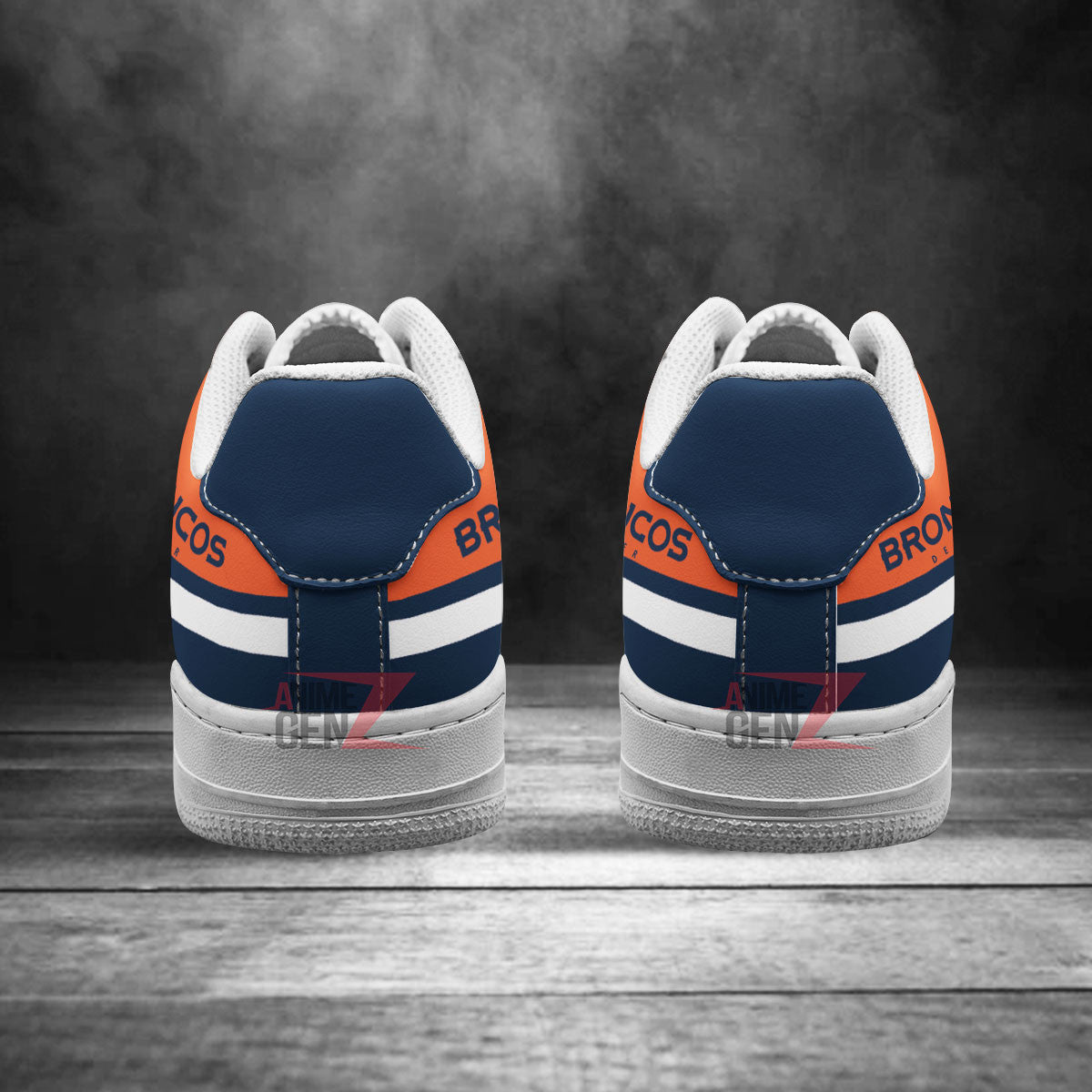 Denver Broncos Air Sneakers NFL Custom Sports Shoes