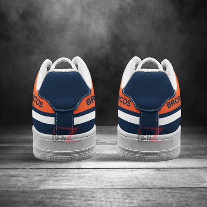 Denver Broncos Air Sneakers NFL Custom Sports Shoes