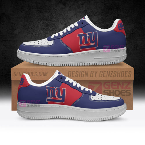 New York Giants Air Sneakers NFL Custom Sports Shoes