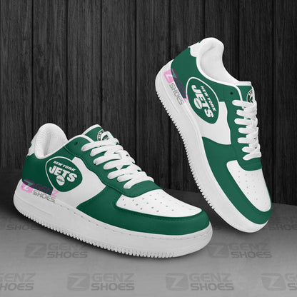 New York Jets Air Sneakers NFL Custom Sports Shoes