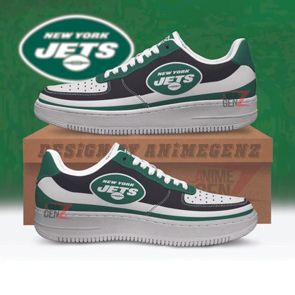 New York Jets Air Sneakers NFL Custom Sports Shoes
