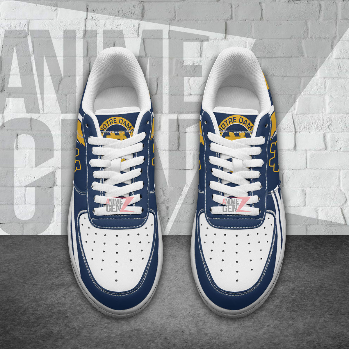 Notre Dame Fighting Irish Air Sneakers NFL Custom Sports Shoes