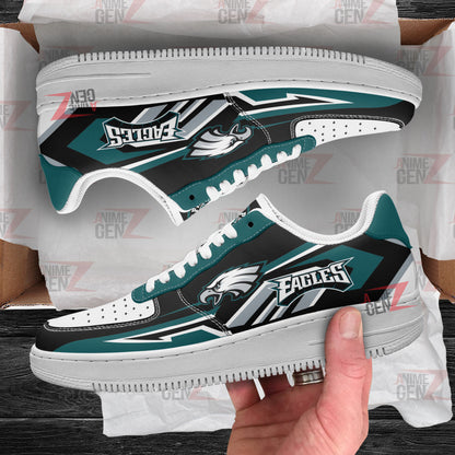 Philadelphia Eagles Air Sneakers NFL Custom Sports Shoes