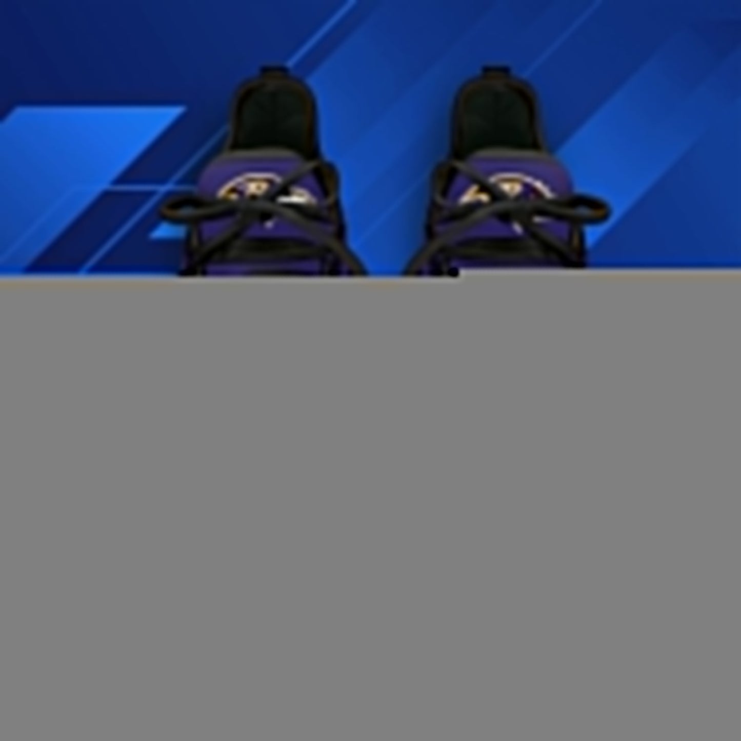 Baltimore Ravens Clunky Sneakers NFL Custom Sport Shoes
