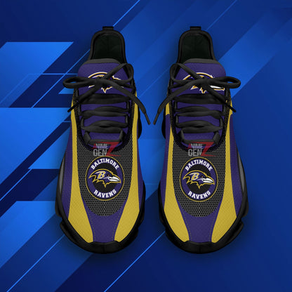 Baltimore Ravens Clunky Sneakers NFL Custom Sport Shoes