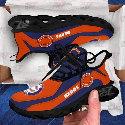 Chicago Bears Clunky Sneakers NFL Custom Sport Shoes