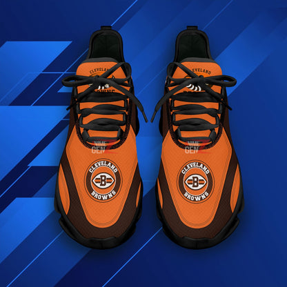 Cleveland Browns Clunky Sneakers NFL Custom Sport Shoes