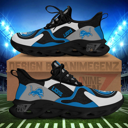 Detroit Lions Clunky Sneakers NFL Custom Sport Shoes