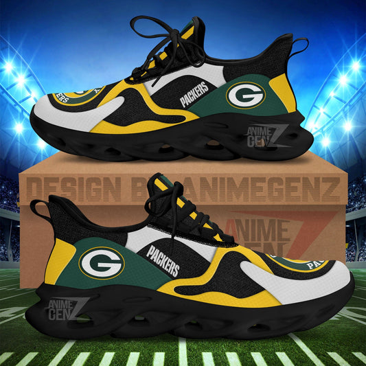 Green Bay Packers Clunky Sneakers NFL Custom Sport Shoes