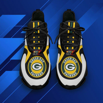 Green Bay Packers Clunky Sneakers NFL Custom Sport Shoes