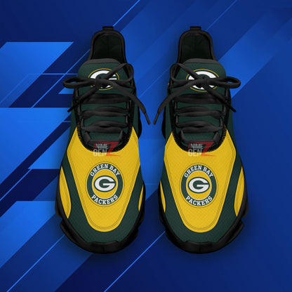 Green Bay Packers Clunky Sneakers NFL Custom Sport Shoes