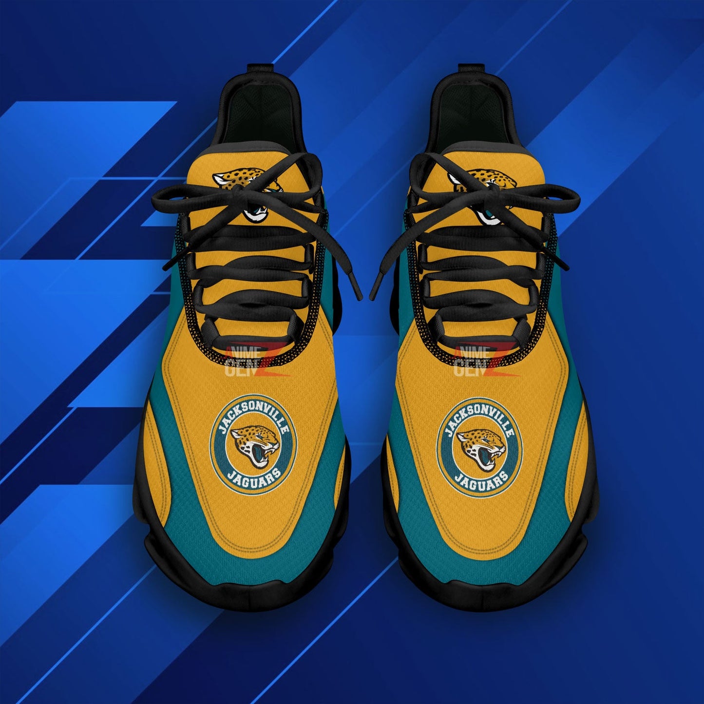 Jacksonville Jaguars Clunky Sneakers NFL Custom Sport Shoes