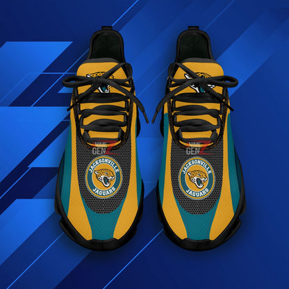 Jacksonville Jaguars Clunky Sneakers NFL Custom Sport Shoes
