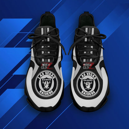 Las Vegas Raiders Clunky Sneakers NFL Custom Sport Shoes