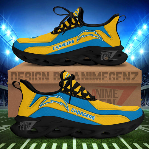 Los Angeles Chargers Clunky Sneakers NFL Custom Sport Shoes