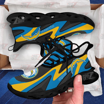 Los Angeles Chargers Clunky Sneakers NFL Custom Sport Shoes