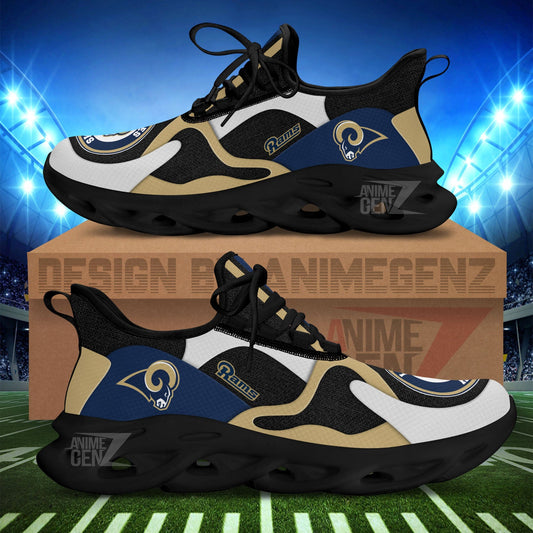 Los Angeles Rams Clunky Sneakers NFL Custom Sport Shoes