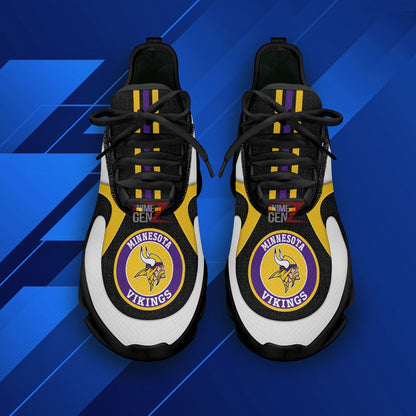 Minnesota Vikings Clunky Sneakers NFL Custom Sport Shoes