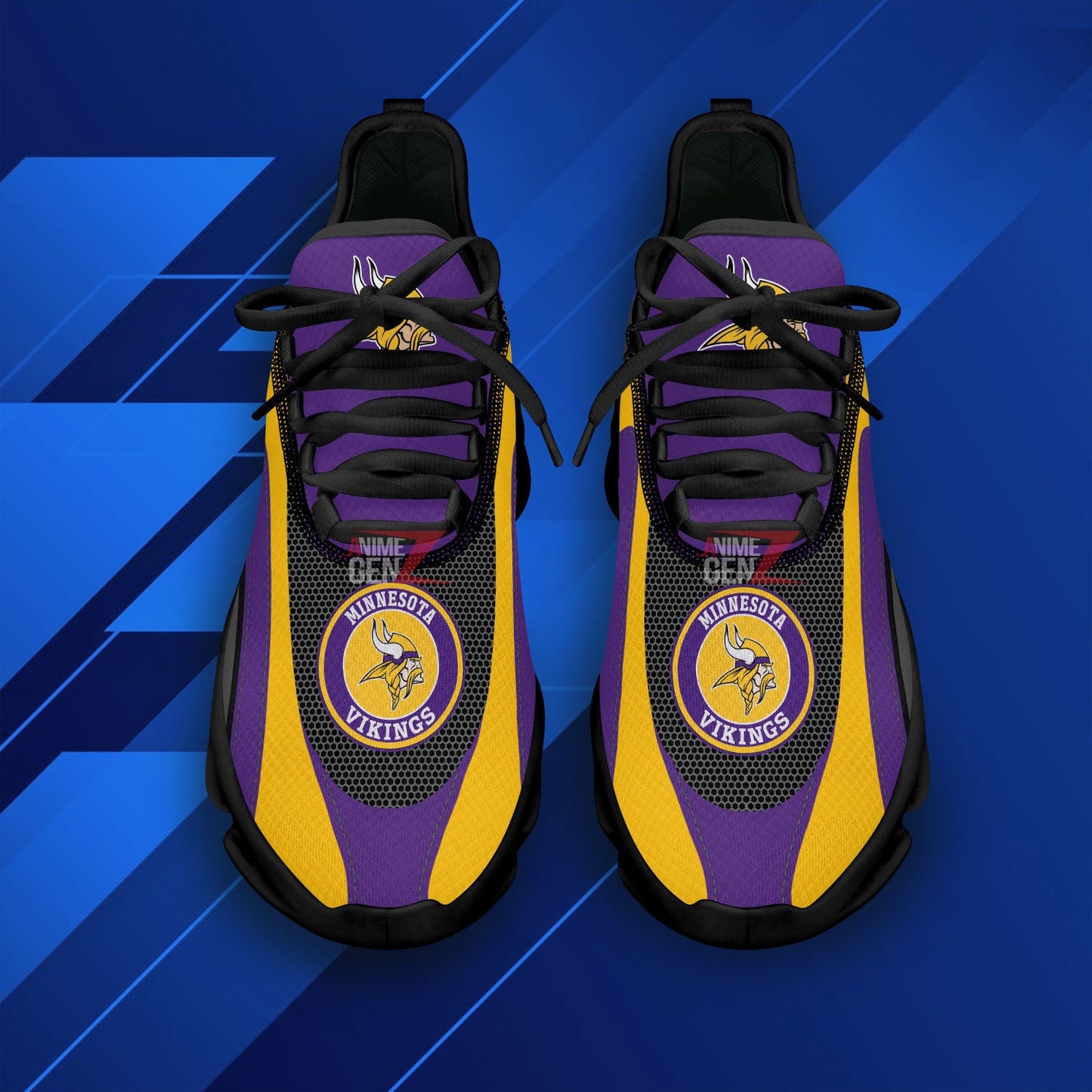 Minnesota Vikings Clunky Sneakers NFL Custom Sport Shoes