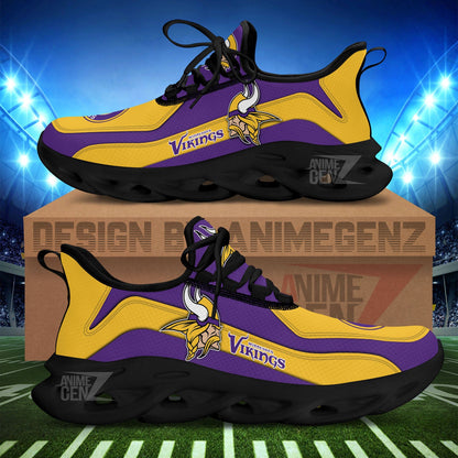Minnesota Vikings Sneakers NFL Custom Sport Shoes